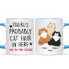 There's Probably Cat Hair In Here, Personalized Mug, Gift For Cat Mom, Cat Lover