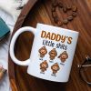They Might Be Little Shits-Gift For Dad-Personalized Coffee Mug-Dad Coffee Mug They Might Be Little Shits-Gift For Dad-Personalized Coffee Mug-Dad Coffee Mug