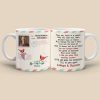 They Say There Is A Reason Heaven Personalized White Mug They Say There Is A Reason Heaven Personalized White Mug