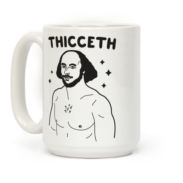 Thicceth Shakespeare Coffee Mug Thicceth Shakespeare Coffee Mug