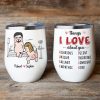 Things I Love About You - Personalized Couple Tumbler - Gift For Tumbler Things I Love About You - Personalized Couple Tumbler - Gift For Tumbler