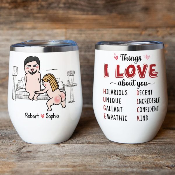 Things I Love About You - Personalized Couple Tumbler - Gift For Tumbler Things I Love About You - Personalized Couple Tumbler - Gift For Tumbler