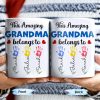 This Amazing Grandma Belongs To, Handprints - Personalized Custom Coffee Mug - GRM067_MG This Amazing Grandma Belongs To, Handprints - Personalized Custom Coffee Mug - GRM067_MG