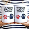 This Awesome Dad Grandpa Belongs To - Gift For Daddy, Father, Grandfather - 3D Inflated Effect Printed Mug, Personalized White Edge-to-Edge Mug This Awesome Dad Grandpa Belongs To - Gift For Daddy, Father, Grandfather - 3D Inflated Effect Printed Mug, Personalized White Edge-to-Edge Mug