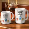 This Awesome Dad Grandpa Belongs To - Gift For Daddy, Father, Grandfather - 3D Inflated Effect Printed Mug, Personalized White Edge-to-Edge Mug This Awesome Dad Grandpa Belongs To - Gift For Daddy, Father, Grandfather - 3D Inflated Effect Printed Mug, Personalized White Edge-to-Edge Mug