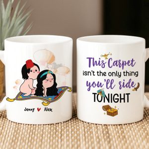 This Carpet Isn't The Only Thing You'll Ride Tonight, Personalized Couple Mug