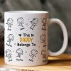 This Dad Mom Belongs To - Personalized Mug This Dad Mom Belongs To - Personalized Mug