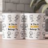 This Dad Mom Belongs To - Personalized Mug This Dad Mom Belongs To - Personalized Mug