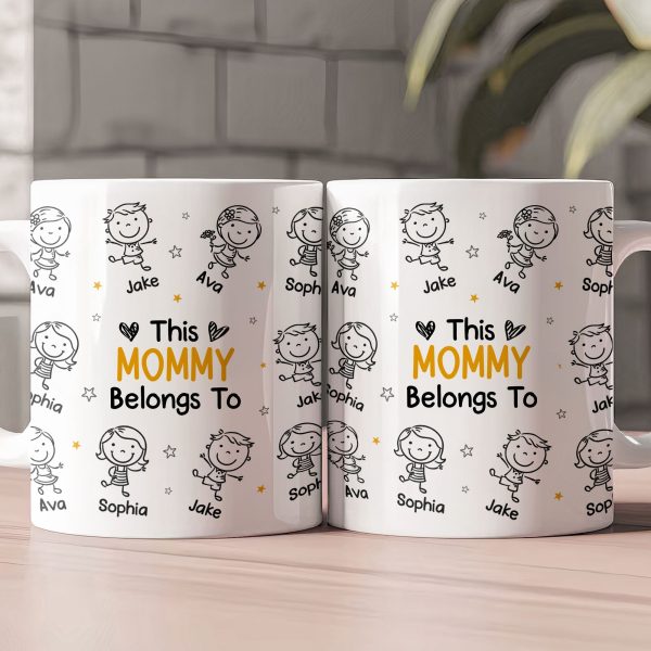 This Dad Mom Belongs To - Personalized Mug This Dad Mom Belongs To - Personalized Mug