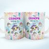 This Grandma Belongs To Cute Ocean Turtles - Gift For Grandmother, Mother, Mom - Personalized White Edge-to-Edge Mug This Grandma Belongs To Cute Ocean Turtles - Gift For Grandmother, Mother, Mom - Personalized White Edge-to-Edge Mug