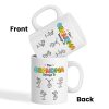 This Grandma Belongs To Drawing Personalized Mug