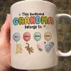 This Grandma Mom Belongs To Cute Characters Personalized Mug This Grandma Mom Belongs To Cute Characters Personalized Mug