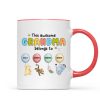 This Grandma Mom Belongs To Cute Characters Personalized Mug This Grandma Mom Belongs To Cute Characters Personalized Mug