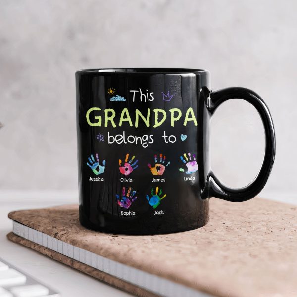 This Grandpa Belongs To - Personalized Mug This Grandpa Belongs To - Personalized Mug