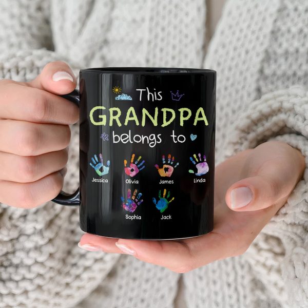 This Grandpa Belongs To - Personalized Mug This Grandpa Belongs To - Personalized Mug