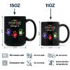 This Grandpa Daddy Belongs To - Gift For Dad, Father, Grandfather - Personalized Black Mug This Grandpa Daddy Belongs To - Gift For Dad, Father, Grandfather - Personalized Black Mug