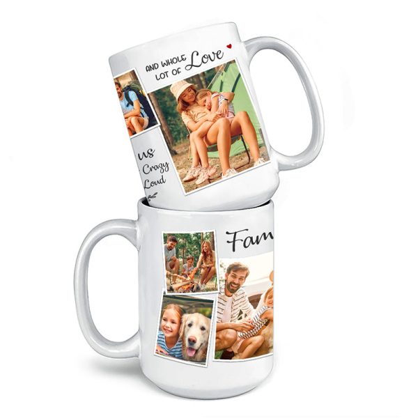 This Is Us, A Little Bit Of Crazy - Family Personalized Custom Mug - Gift For Family Members This Is Us, A Little Bit Of Crazy - Family Personalized Custom Mug - Gift For Family Members