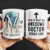 This Is What An Awesome Doctor Looks Like, Arrow and Text - Personalized Custom Coffee Mug - GRAD278_MG This Is What An Awesome Doctor Looks Like, Arrow and Text - Personalized Custom Coffee Mug - GRAD278_MG