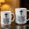 This Is What An Awesome Doctor Looks Like Stethoscope Design - Personalized Custom Coffee Mug - DOC097_MG This Is What An Awesome Doctor Looks Like Stethoscope Design - Personalized Custom Coffee Mug - DOC097_MG