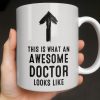 This Is What An Awesome Doctor Looks Like Stethoscope Mug - Personalized Custom Coffee Mug - DOC091_MG This Is What An Awesome Doctor Looks Like Stethoscope Mug - Personalized Custom Coffee Mug - DOC091_MG