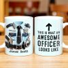 This Is What An Awesome Officer Looks Like, Arrow - Personalized Custom Coffee Mug - GRAD293_MG This Is What An Awesome Officer Looks Like, Arrow - Personalized Custom Coffee Mug - GRAD293_MG
