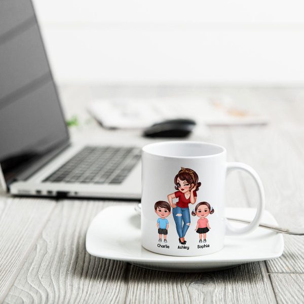 This Mug Belongs To The World Best Grandma Personalized Mug