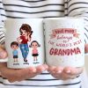 This Mug Belongs To The World Best Grandma Personalized Mug