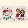 This Mug Belongs To The World's Best Wife - Personalized Mug This Mug Belongs To The World's Best Wife - Personalized Mug