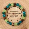Tiger Eye Natural Stone Beaded Bracelet Tiger Eye Natural Stone Beaded Bracelet