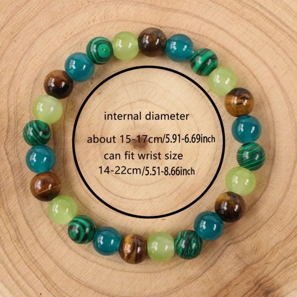 Tiger Eye Natural Stone Beaded Bracelet Tiger Eye Natural Stone Beaded Bracelet