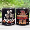 Till Your Unsolvable Murder Do Us Part, Couple Gift, Personalized Mug, Skull Couple Mug Till Your Unsolvable Murder Do Us Part, Couple Gift, Personalized Mug, Skull Couple Mug