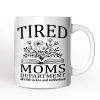 Tired Moms Department Personalized Mug, Relatable Gift For Mom With Custom Name Tired Moms Department Personalized Mug, Relatable Gift For Mom With Custom Name