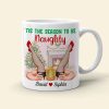 Tis' The Season To Be Naughty Personalized Couple Coffee Mug, Christmas Gift For Couple Tis' The Season To Be Naughty Personalized Couple Coffee Mug, Christmas Gift For Couple