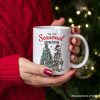 Tis the Seasonal Depression Personalized Mug, Dark Humor Christmas Gift with Custom Name Tis the Seasonal Depression Personalized Mug, Dark Humor Christmas Gift with Custom Name