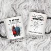 To Dad My Children Having You As Their Grandpa Fist Bump Personalized Mug, Gift For Dad