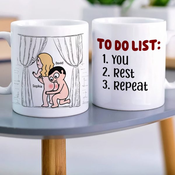 To Do List-Personalized Coffee Mug-Gift For Couples- Funny Couple Mug To Do List-Personalized Coffee Mug-Gift For Couples- Funny Couple Mug