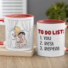 To Do List-Personalized Coffee Mug-Gift For Couples- Funny Couple Mug To Do List-Personalized Coffee Mug-Gift For Couples- Funny Couple Mug