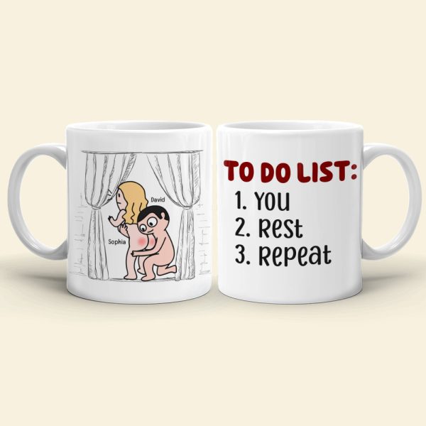 To Do List-Personalized Coffee Mug-Gift For Couples- Funny Couple Mug To Do List-Personalized Coffee Mug-Gift For Couples- Funny Couple Mug