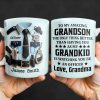 To My Amazing Grandson, The Only Thing Better Than Having You As My Grandkid - Personalized Custom Coffee Mug - OFC021_MG To My Amazing Grandson, The Only Thing Better Than Having You As My Grandkid - Personalized Custom Coffee Mug - OFC021_MG