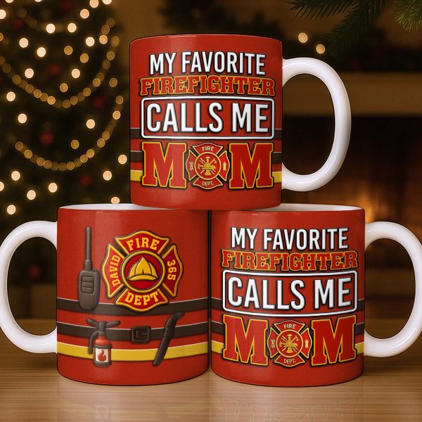 To My Beloved, 365 Days Of Bravery, Firefighter Pride - Personalized Custom Coffee Mug - MOM132_MG To My Beloved, 365 Days Of Bravery, Firefighter Pride - Personalized Custom Coffee Mug - MOM132_MG