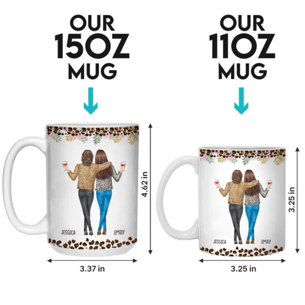 To My Bestie I Love You - Bestie Personalized Custom Mug - Gift For Best Friends, BFF, Sisters To My Bestie I Love You - Bestie Personalized Custom Mug - Gift For Best Friends, BFF, Sisters