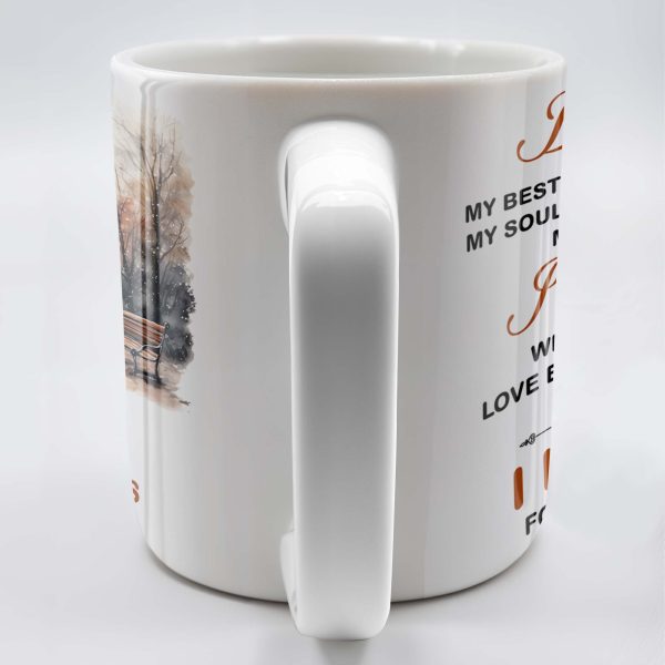 To My Boyfriend Soulmate And Companion Love Message - Personalized Custom Coffee Mug - CPL269_MG To My Boyfriend Soulmate And Companion Love Message - Personalized Custom Coffee Mug - CPL269_MG