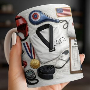 To My Coach, Thank You For Guidance And Support - Personalized Custom Coffee Mug - JBS101_MG