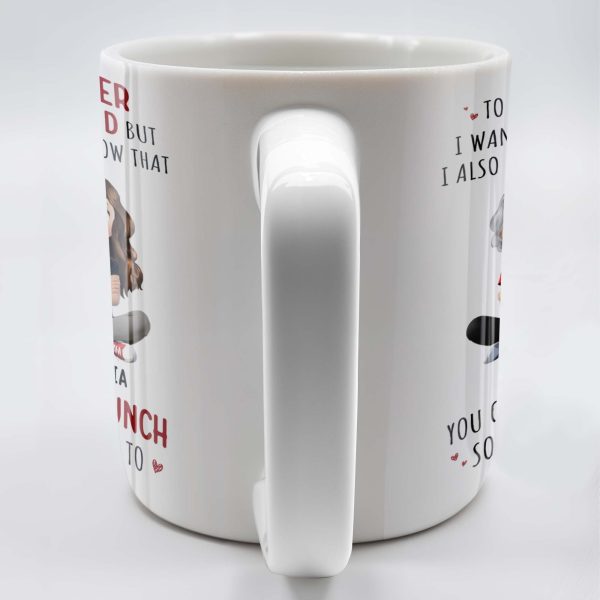 To My Daughter, Be Kind But Throat Punch If Needed - Personalized Custom Coffee Mug - DAU234_MG To My Daughter, Be Kind But Throat Punch If Needed - Personalized Custom Coffee Mug - DAU234_MG