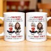 To My Daughter, Be Kind But Throat Punch If Needed - Personalized Custom Coffee Mug - DAU234_MG To My Daughter, Be Kind But Throat Punch If Needed - Personalized Custom Coffee Mug - DAU234_MG