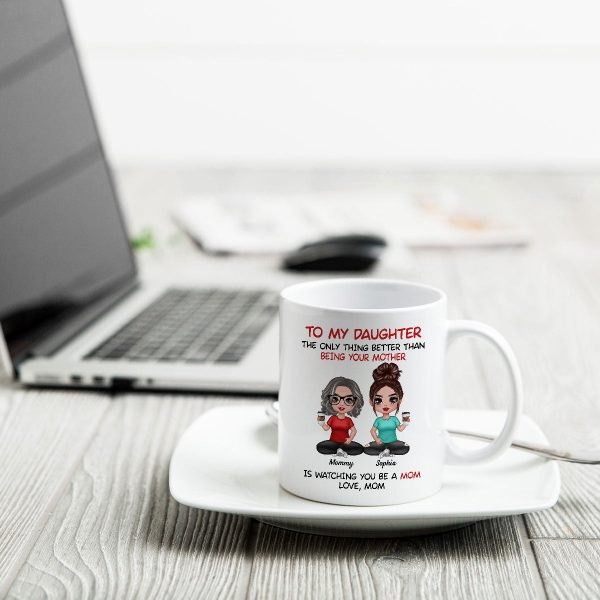 To My Daughter From Mom - Personalized Mug - Heartfelt Gift For Daughter To My Daughter From Mom - Personalized Mug - Heartfelt Gift For Daughter