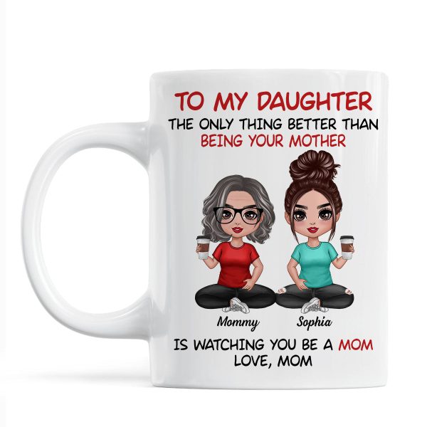To My Daughter From Mom - Personalized Mug - Heartfelt Gift For Daughter To My Daughter From Mom - Personalized Mug - Heartfelt Gift For Daughter