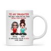 To My Daughter From Mom - Personalized Mug - Heartfelt Gift For Daughter To My Daughter From Mom - Personalized Mug - Heartfelt Gift For Daughter