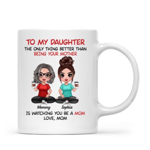 To My Daughter From Mom - Personalized Mug - Heartfelt Gift For Daughter To My Daughter From Mom - Personalized Mug - Heartfelt Gift For Daughter