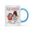 To My Daughter From Mom Personalized Mug